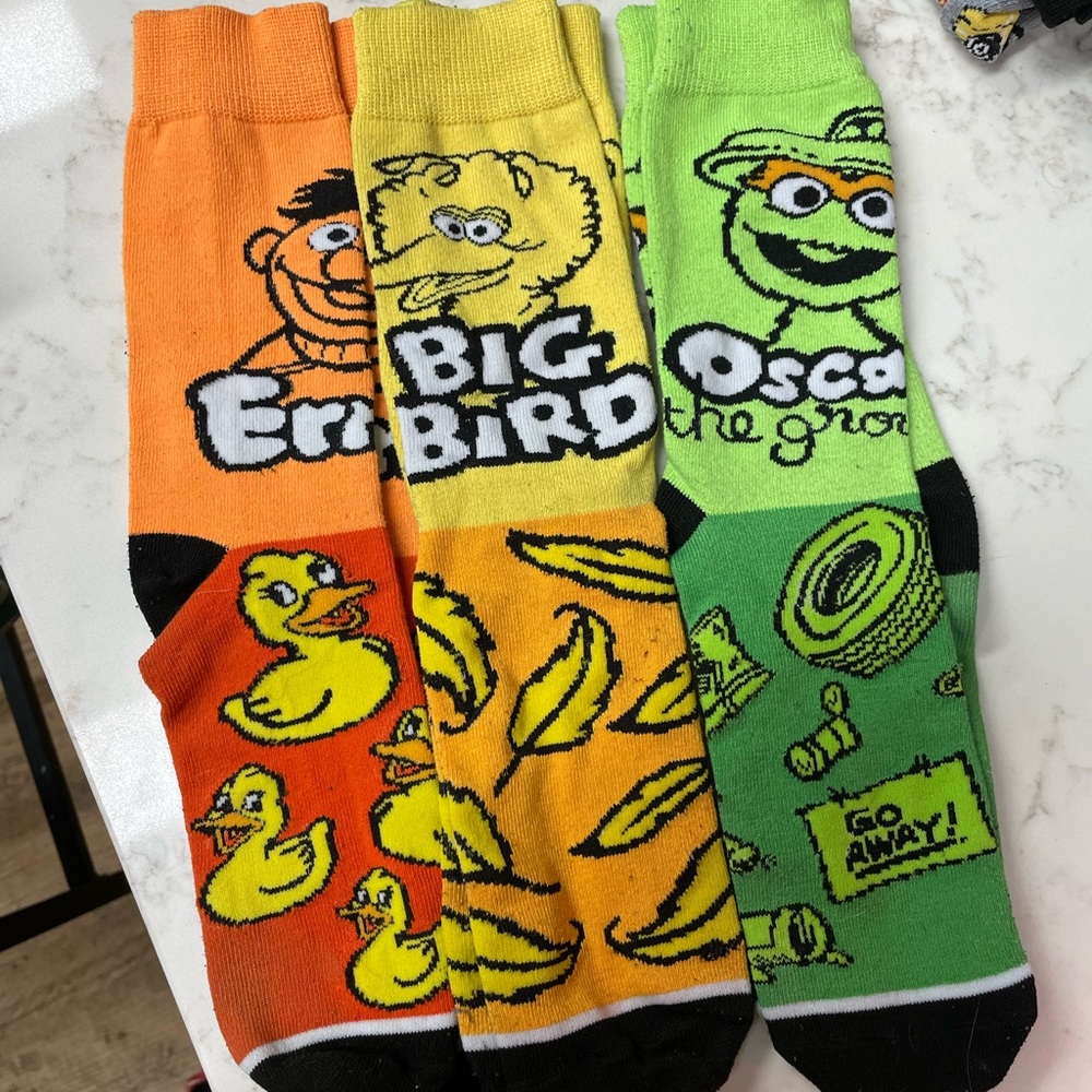 Sesame Street Character Socks Set
